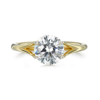 The Signature Split Shank Round Brilliant Solitaire