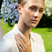 18K Diamond Round Band - Thomas Laine Jewelry