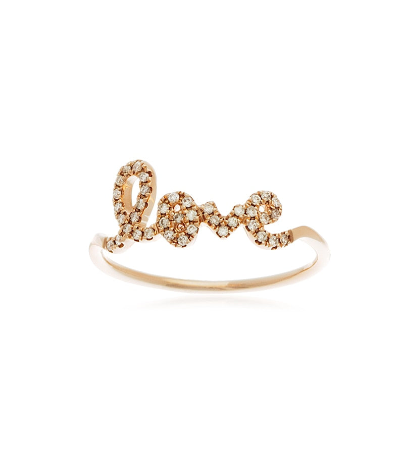 Diamond Love Ring - Thomas Laine Jewelry