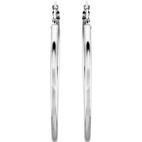 Gold 40 mm Hoop Earrings - Thomas Laine Jewelry