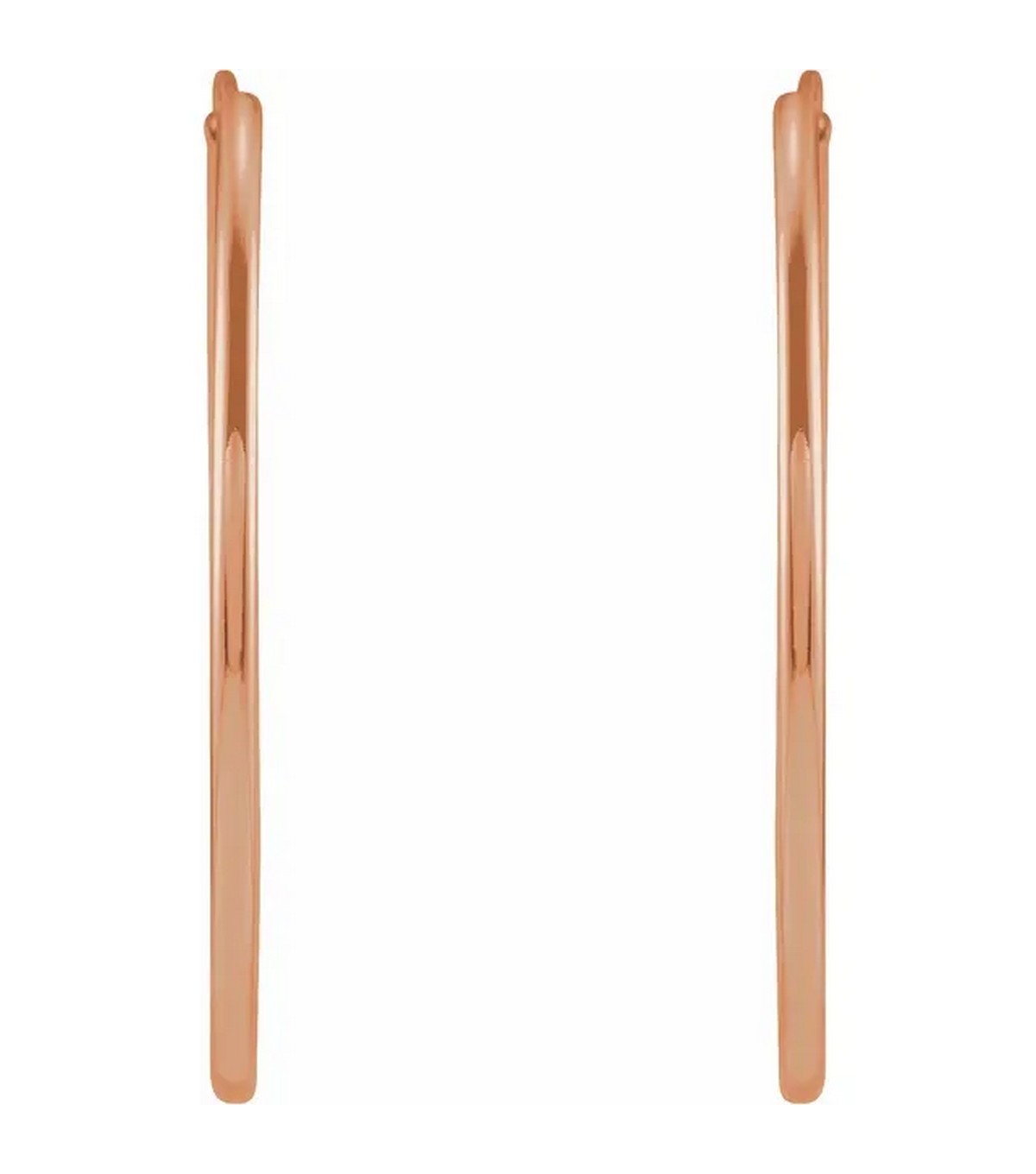 Gold 25 mm Hoop Earrings - Thomas Laine Jewelry