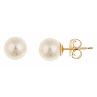 Classic Pearl Set - Earrings and Necklace 6.5-7mm - Thomas Laine Jewelry