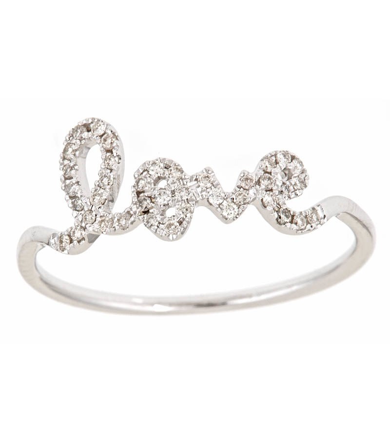 Diamond Love Ring - Thomas Laine Jewelry