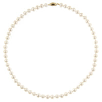 Classic Pearl Set - Earrings and Necklace 6.5-7mm - Thomas Laine Jewelry