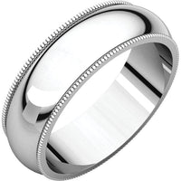 6mm Milgrain Wedding Band - Thomas Laine Jewelry