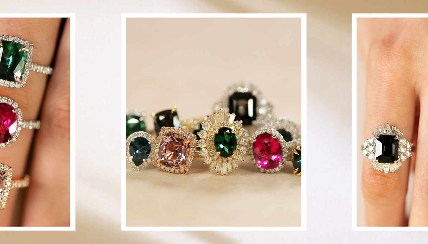 Sparklers Gemstone Rings