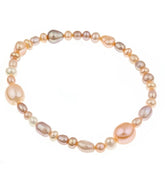 Assorted Natural Blush Fresh Water Pearl Bracelet - Thomas Laine Jewelry