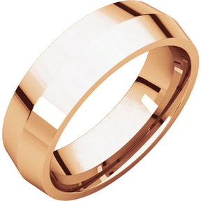 6mm Knife Edge Comfort Fit Wedding Band - Thomas Laine Jewelry